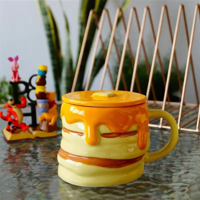 Halloween Ceramic Mug Set Retro Cartoon Pumpkin Couple Cup Creative Holiday Gift Coffee Tea Milk Mug